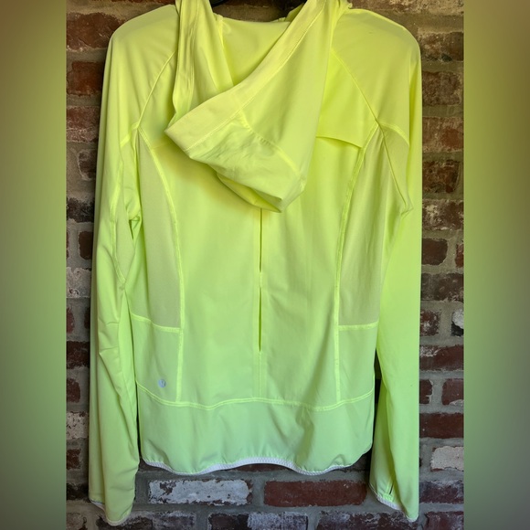 Lululemon Athletica Lime Green Hooded Jacket - Picture 5 of 6